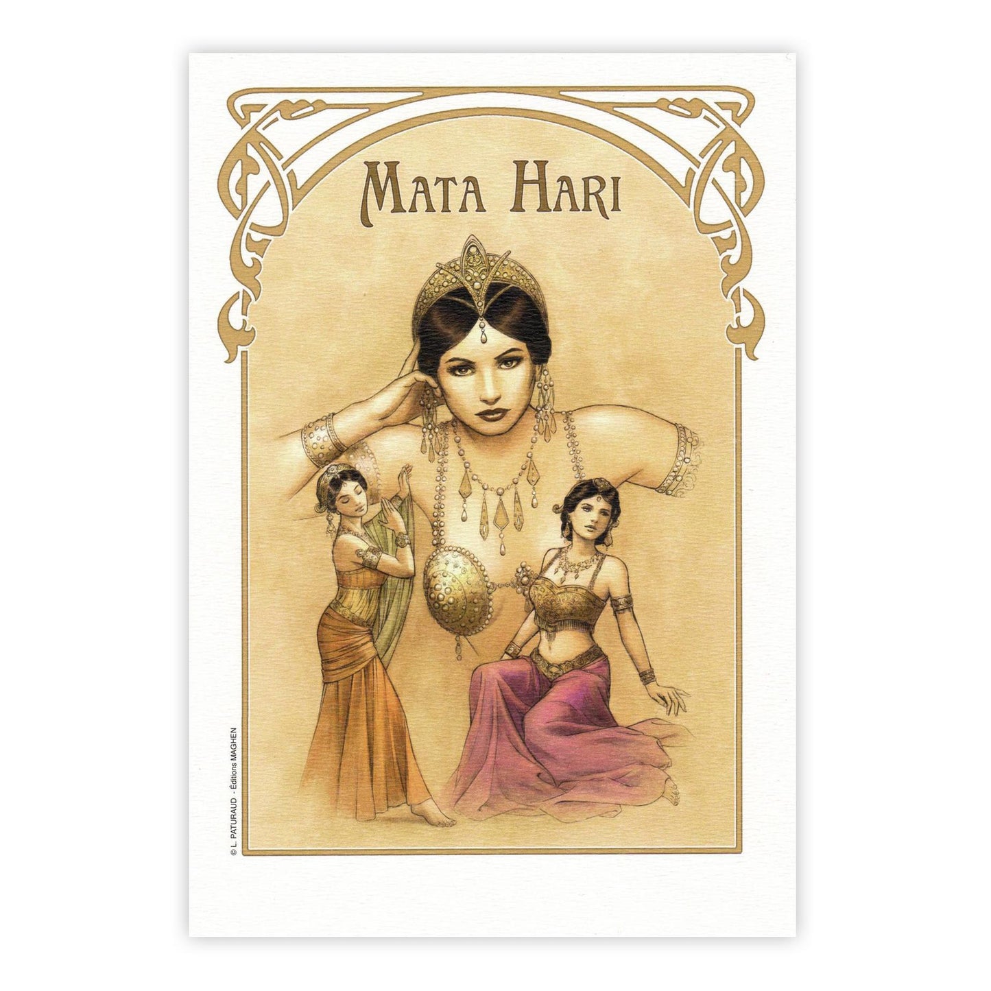 Ex-libris ► Mata Hari - composition